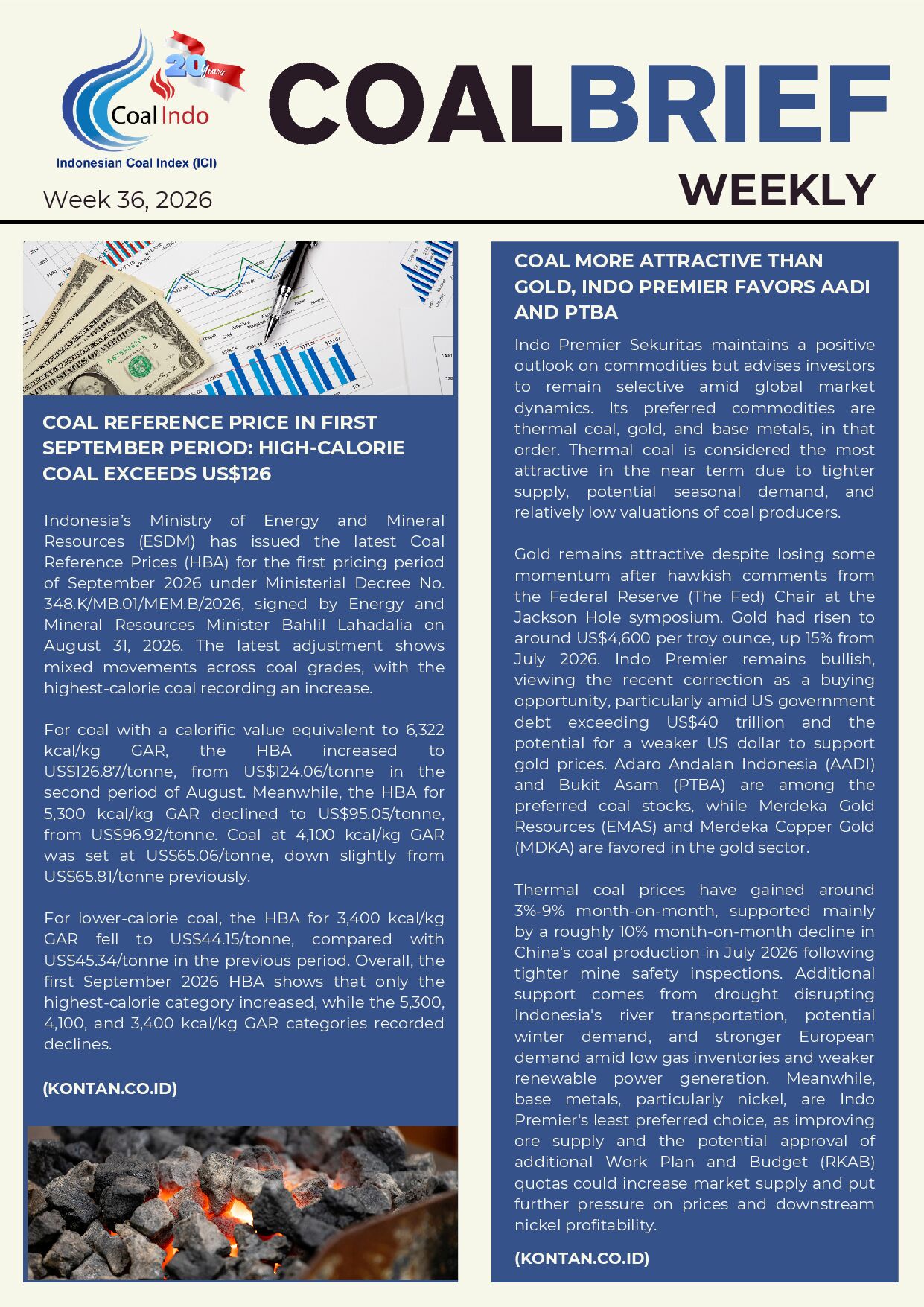 CoalBrief Weekly Week 36
